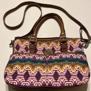 Relic Multicolor Patterned Satchel